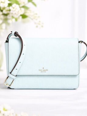 Kate Spade Cove Street Designer Crossbody NEW Bag In Blue Glow $299 MSRP